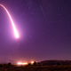 An unarmed Minuteman III missile launches at 1:13 am PT on Wednesday at Vandenberg Air Force Base